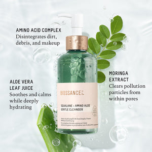 Biossance Squalane + Amino Aloe Gentle Pore-Minimizing Cleanser