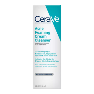 CeraVe Acne Foaming Cream Cleanser