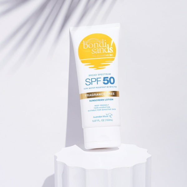 Bondi Sands Suncreen Lotion SPF 50+ Fragrance Free